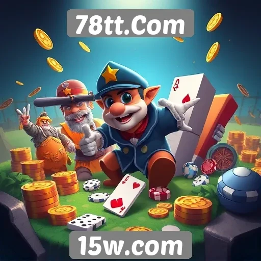 Diversidade de jogos disponíveis em 78tt.Com